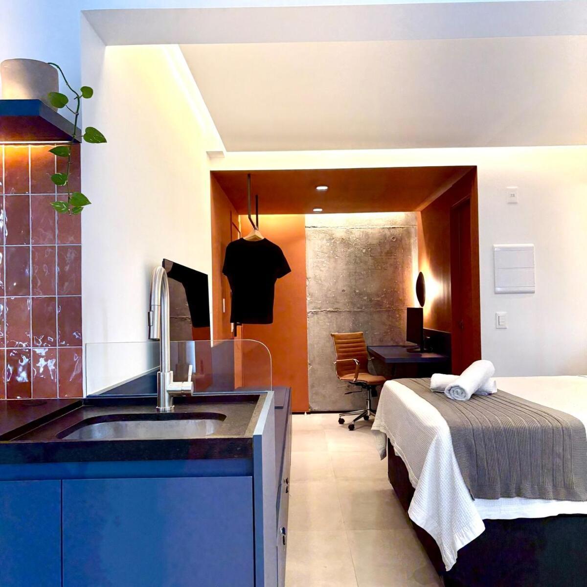 Apartamento Com Estacao De Trabalho E Vista Proximo A Faria Lima E Congonhas São Paulo Buitenkant foto