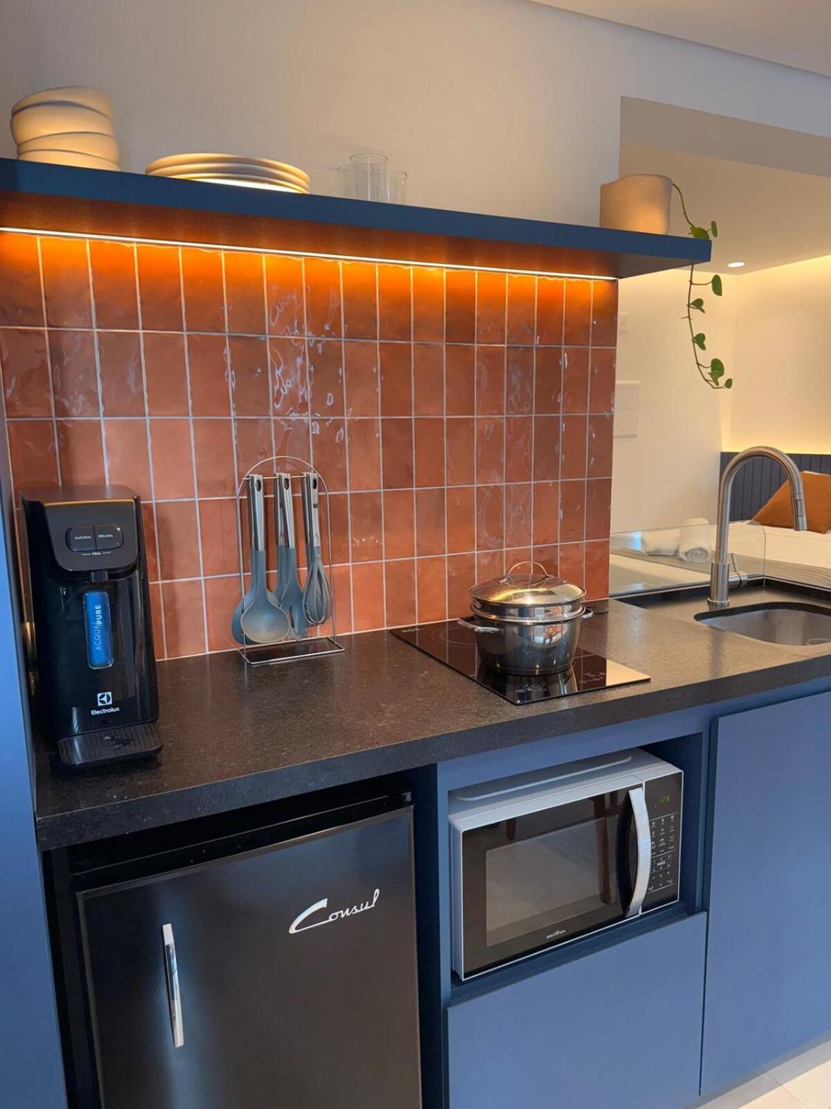 Apartamento Com Estacao De Trabalho E Vista Proximo A Faria Lima E Congonhas São Paulo Buitenkant foto